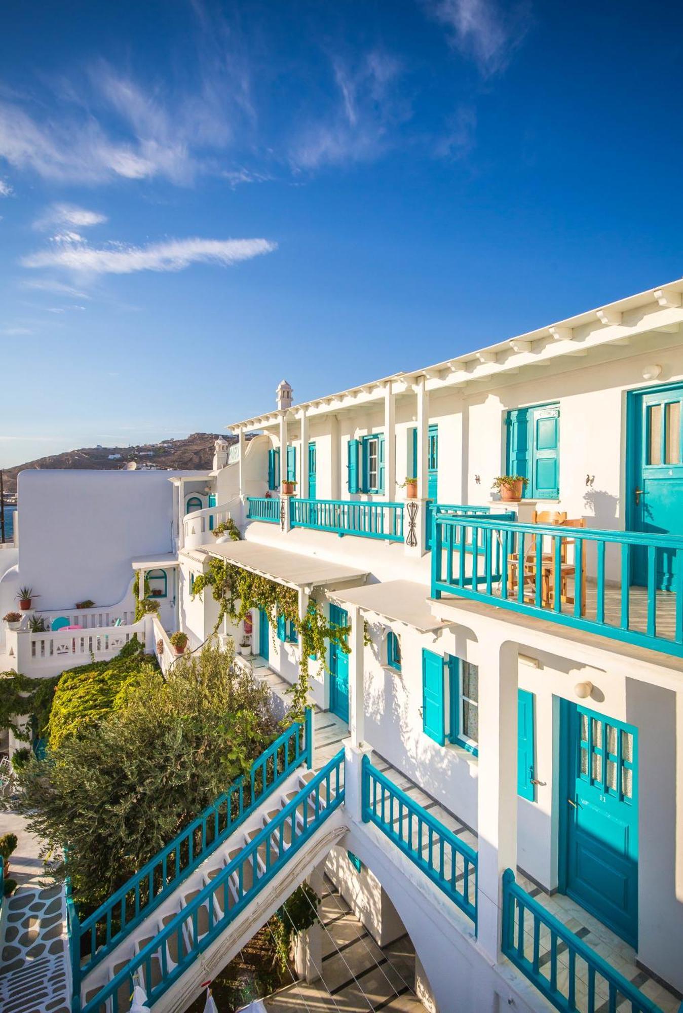 Pension Marias Sea View Mykonos Town Dış mekan fotoğraf
