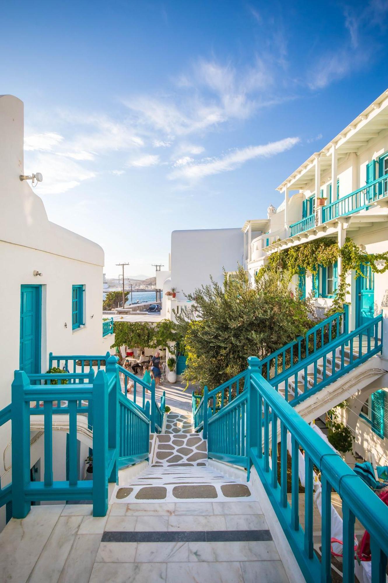 Pension Marias Sea View Mykonos Town Dış mekan fotoğraf